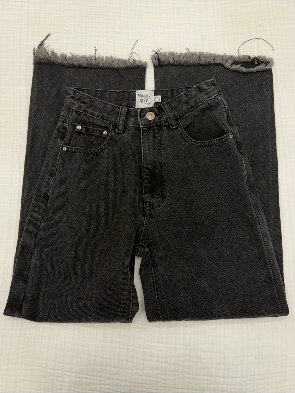 princess polly black ripped jeans